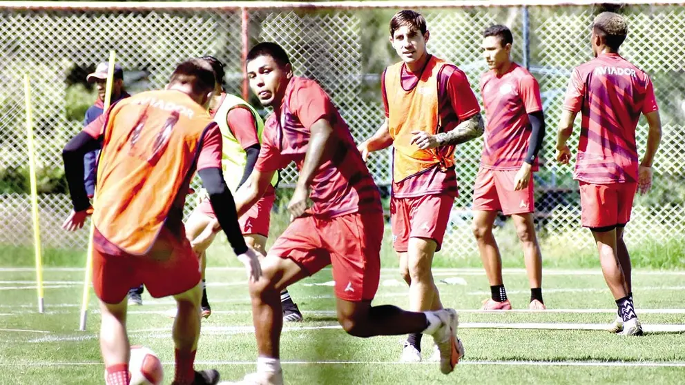 Una imagen de una pr&aacute;ctica del Rojo en su complejo./ DICO SOL&Iacute;S