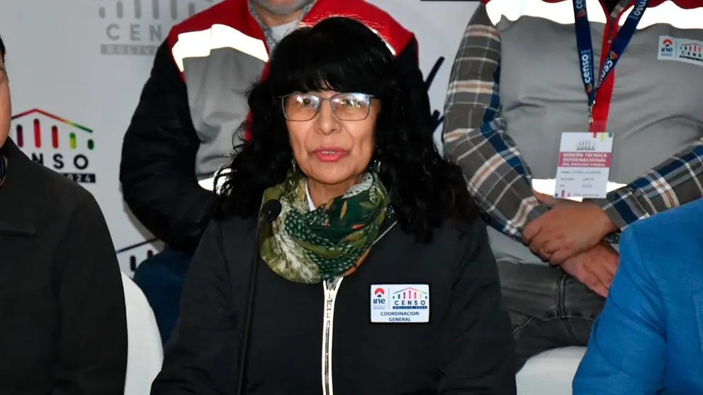 La coordinadora del censo, Martha Oviedo, en una conferencia pasada./ APG