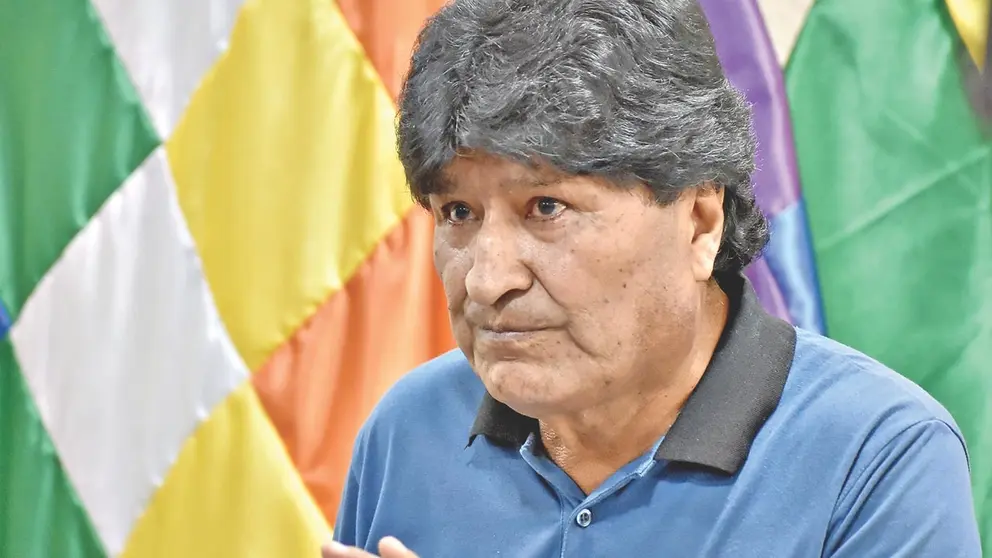 El presidente del MAS-IPSP, Evo Morales./ DICO SOLÍS