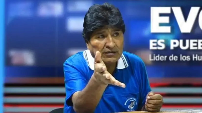 Captura programa Evo es Pueblo durante su difusi&oacute;n en RKC.