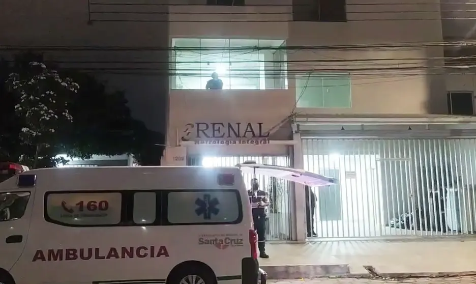 Los disparos ocurrieron en una cl&iacute;nica renal. ERBOL