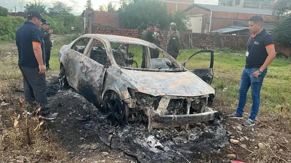 Analizan videos para identificar a pobladores que golpearon y quemaron a 3 secuestradores en Ivirgarzama./ URGENTE.BO