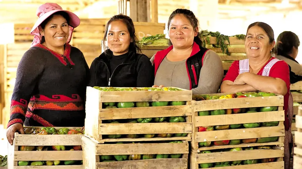 Alrededor de 2.000  comerciantes  venden sus productos  directamente a los  consumidores en el  Mercado Integración del Sur, en Cochabamba./ GABRIELA OLIVERA