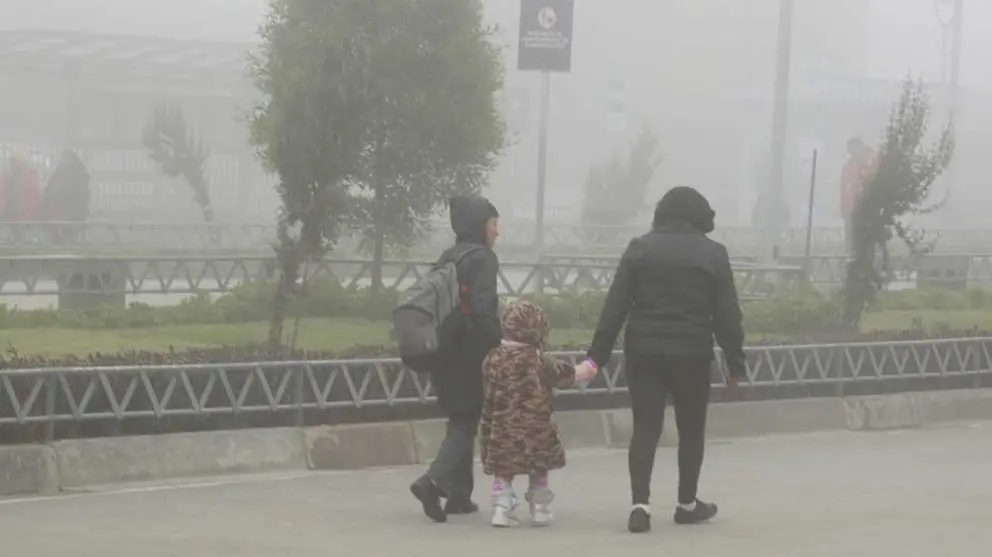 Imagen referencial de frente fr&iacute;o en Bolivia./ URGENTE