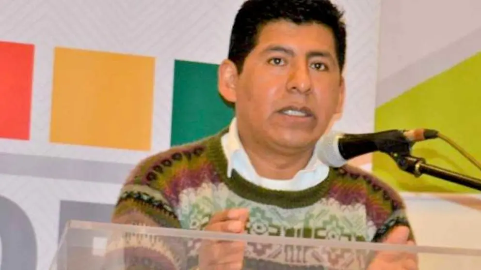 El vocal del TSE, Tahuichi Tahuichi Quispe./ OXIGENO.BO