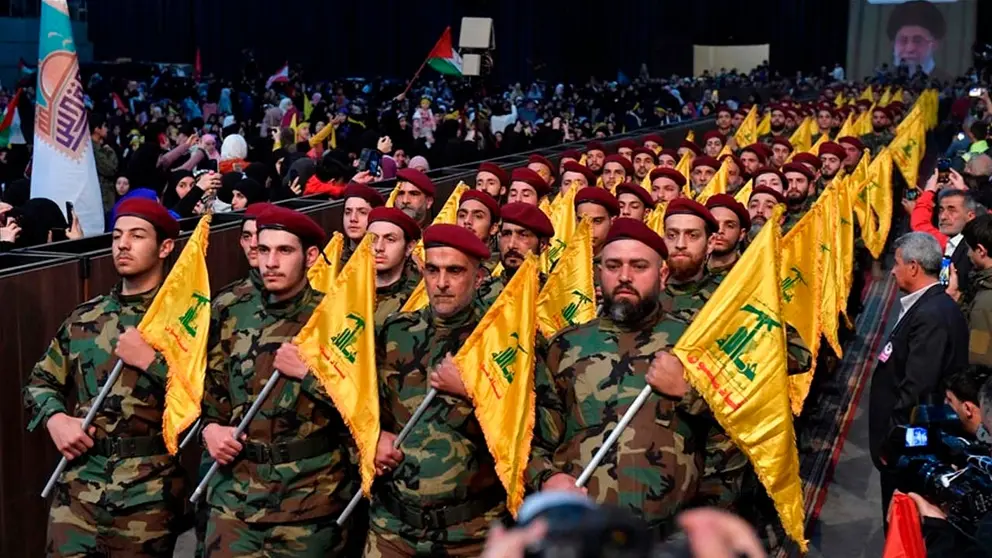 El ejercito de Hezbol&aacute; en una foto de archivo. Anadolu
