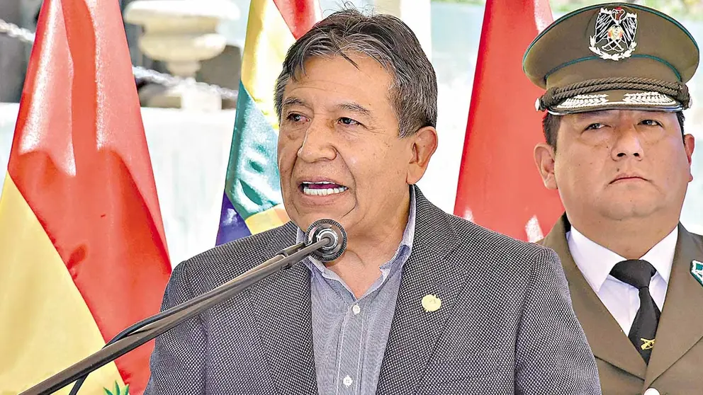 El vicepresidente del Estado, David Choquehuanca./ APG