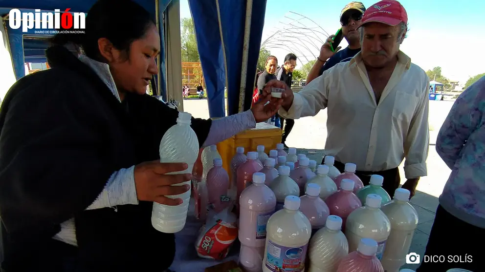 Feria de la leche al sur de Cochabamba, el 2 de junio. DICO SOL&Iacute;S