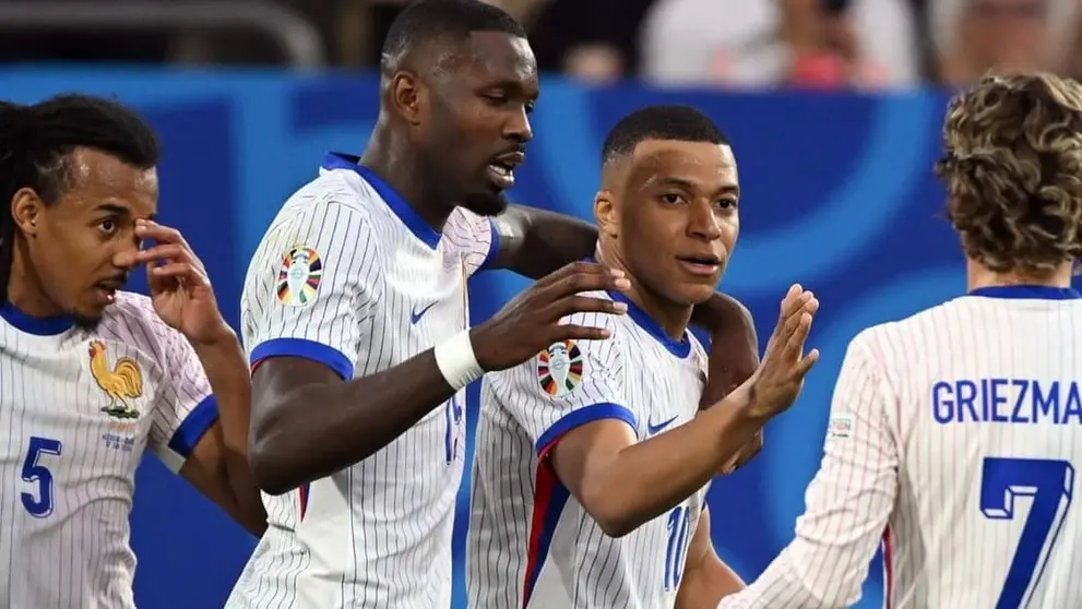 Francia debuta ganando con lo justo en la Euro 2024./ TYC SPORTS.