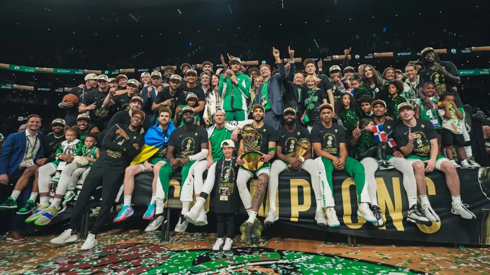 Boston Celtics campeones de NBA. X BOSTON CELTICS.