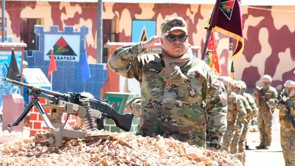 El general Juan Jos&eacute; Z&uacute;&ntilde;iga, durante un acto./ Ej&eacute;rcito