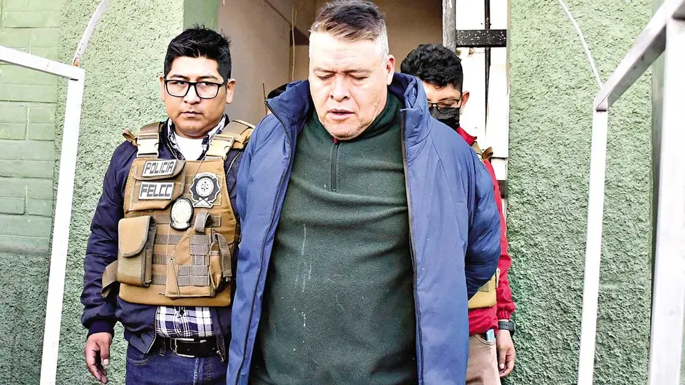 El potosino Juan Jos&eacute; Z&uacute;&ntilde;iga, excomandante del Ej&eacute;rcito ahora preso en El Abra./ APG