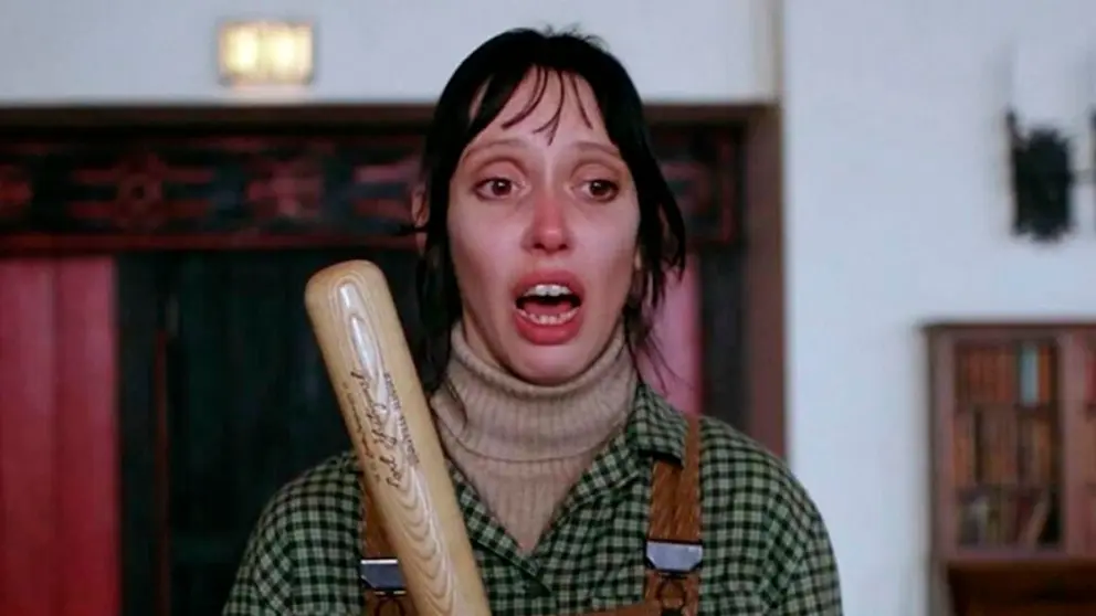 Shelley Duvall en una escena de El Resplandor. Captura