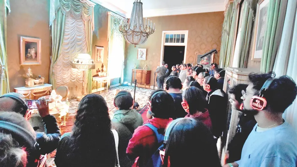 Experiencia inmersiva del Palacio Portales./ DICO SOLIS