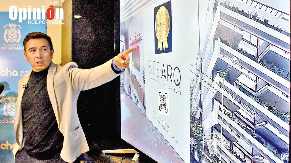 El secretario de Planificaci&oacute;n y Medio Ambiente de la Alcald&iacute;a, Mijail Mercado./ NO&Eacute; PORTUGAL