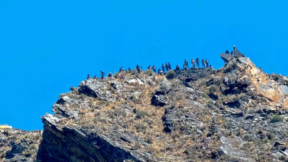 Momento en que se produjo el enfrentamiento./ CORTESIA