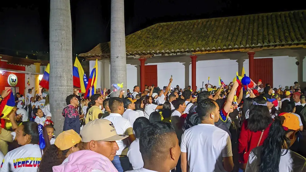 Protestas en Venezuela. Juan David Pazmi&ntilde;o para Oca&ntilde;a Hoy