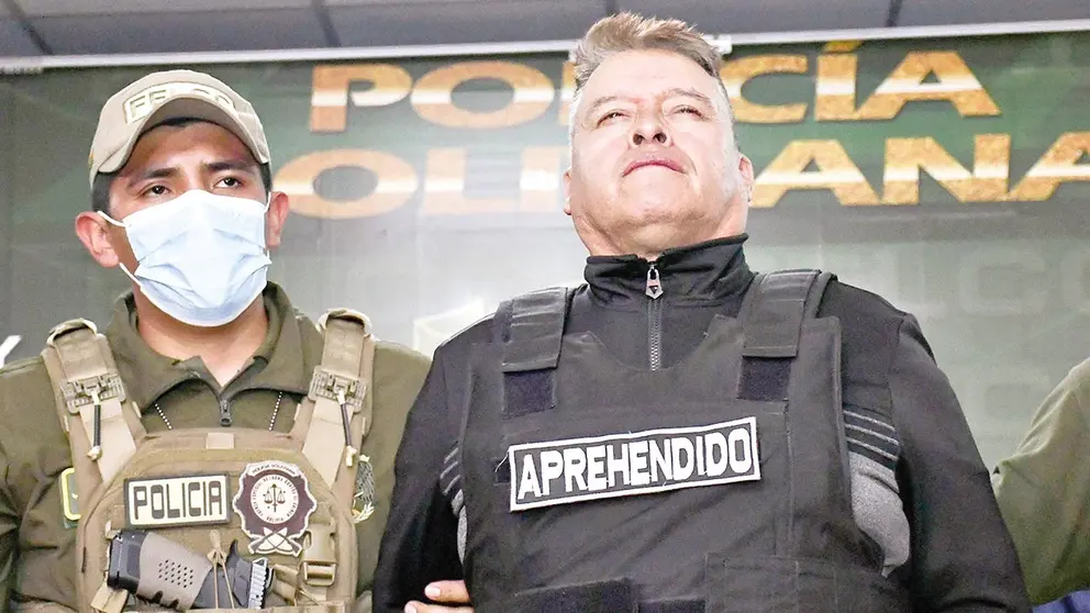 Juan Jos&eacute; Z&uacute;&ntilde;iga, excomandante del Ej&eacute;rcito apresado por la intentona de golpe./ APG