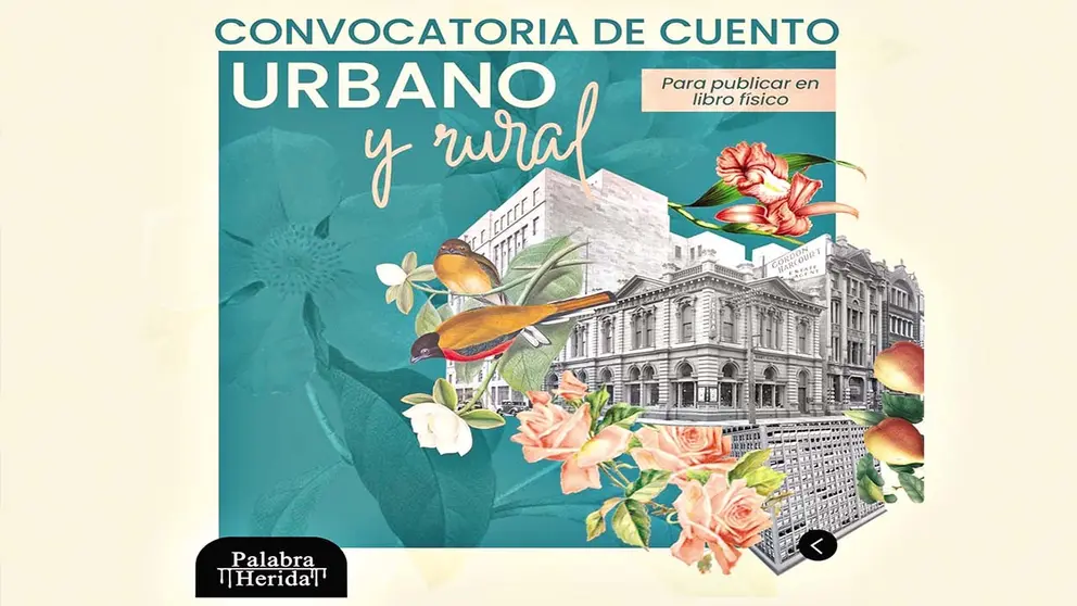 Arte de la convocatoria &lsquo;Cuento Urbano y Rural&rsquo;./ RRSS, EDITORIAL PALABRA HERIDA