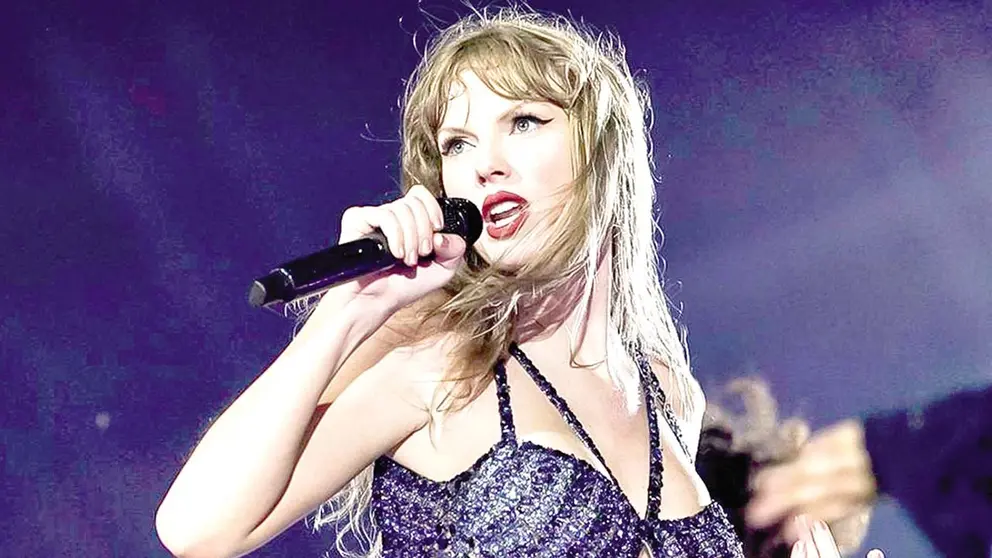 La cantante Taylor Swift tuvo que cancelar tres conciertos.