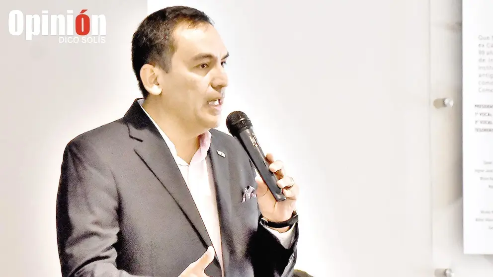 El presidente de la ICAM, Amilkar Rocha./ DICO SOL&Iacute;S