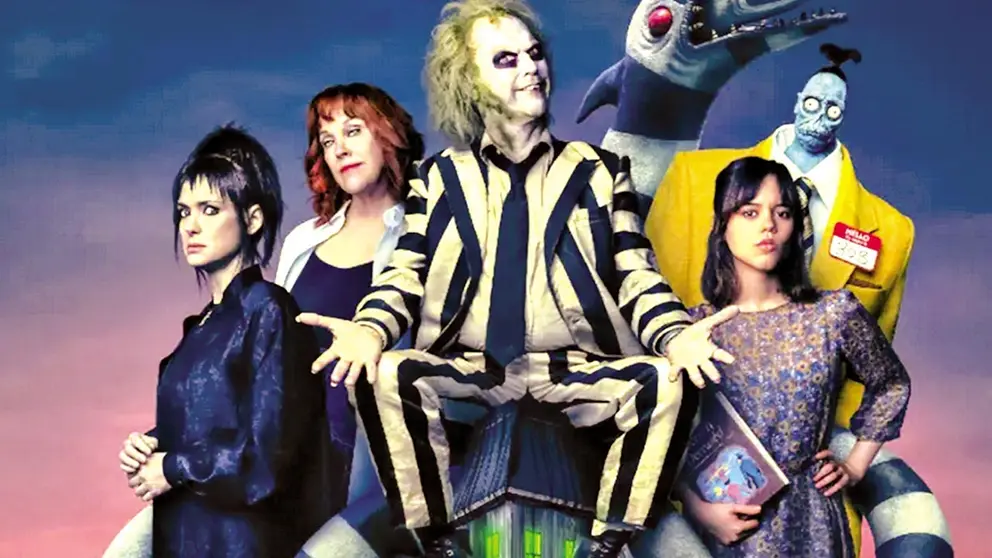 Tim Burton recupera la diversión con &lsquo;Beetlejuice 2&rsquo;./ WARNER BROS