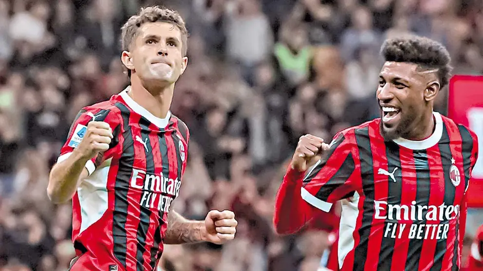 Milan en uno de sus partidos de la Serie A./ AC MILAN.