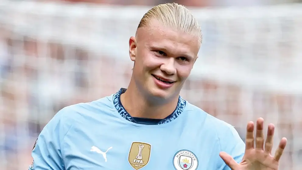 Erling Haaland goleador del Manchester City./ FACEBOOK ERLING HAALAND