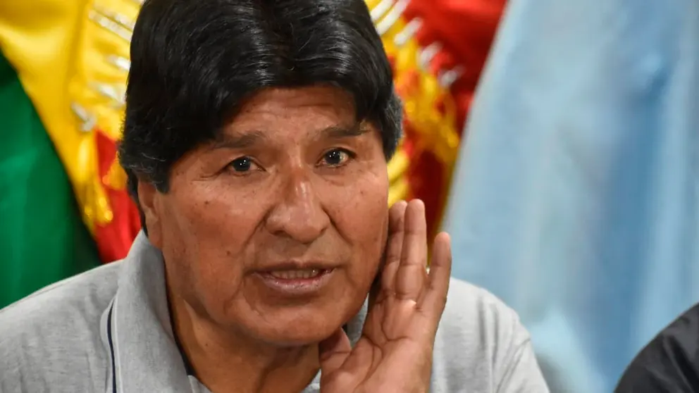 Evo Morales en conferencia de prensa./ NO&Eacute; PORTUGAL
