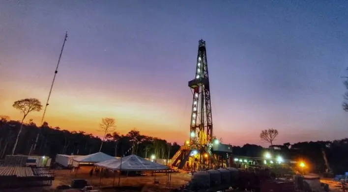 Un campo de explotaci&oacute;n de gas en Bolivia./ ABI