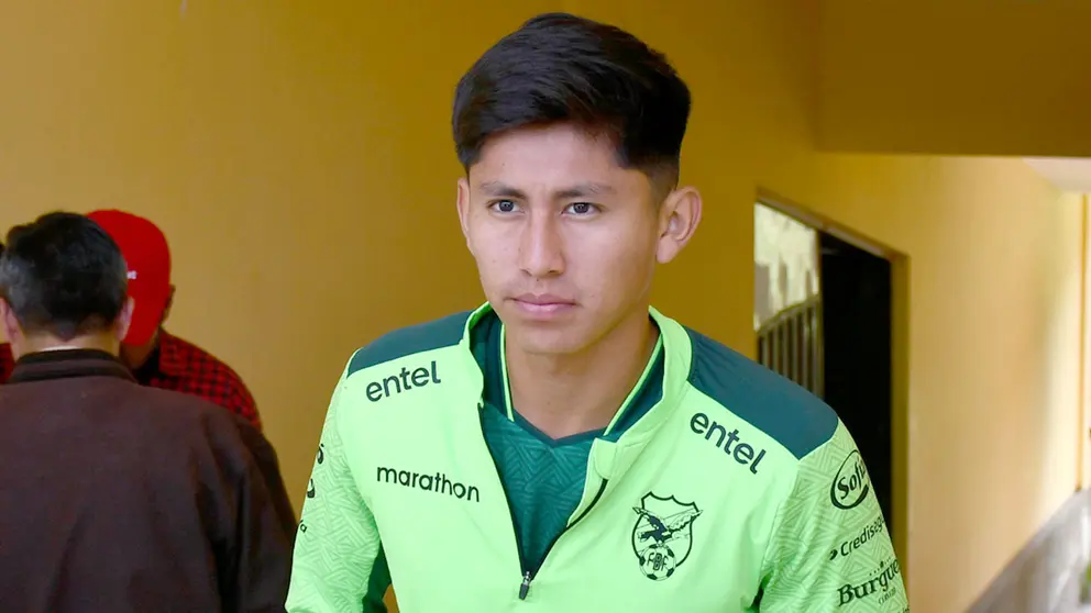 El mediocampista boliviano, Miguel Terceros./ APG
