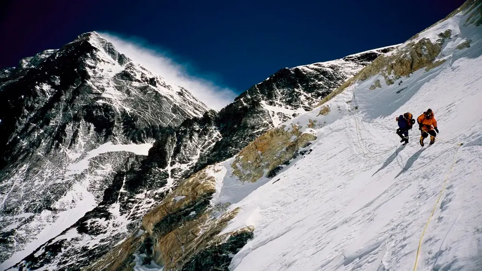 Vista general de una parte del Everest. STEFEN CHOW