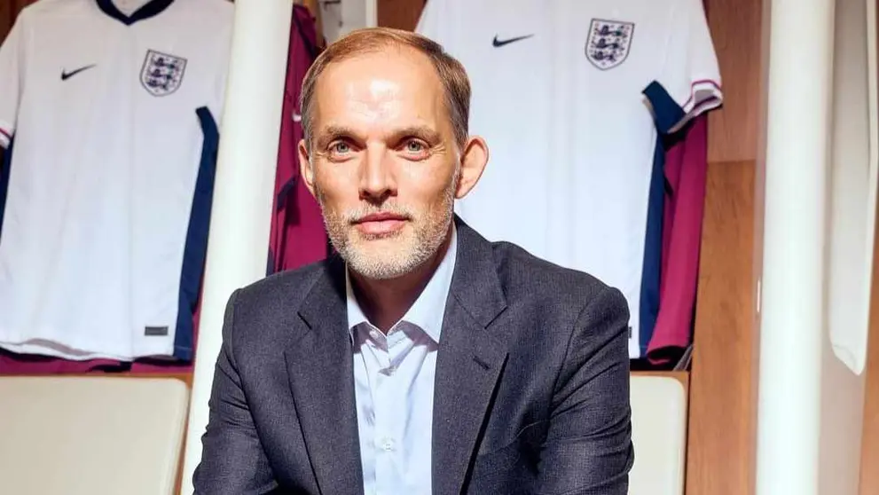Thomas Tuchel es el nuevo entrenador de Inglaterra. FA ENGLAND.