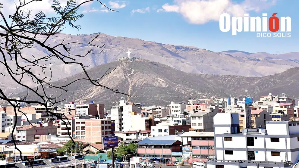 Imagen general de la ciudad de Cochabamba./ DICO SOL&Iacute;S