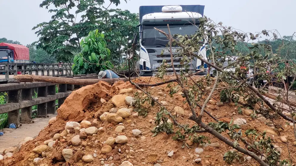 'Evismo' ingresa al d&iacute;a 8 de bloqueo y dice sumar 23 puntos de cierre de v&iacute;as./ Foto: RKC