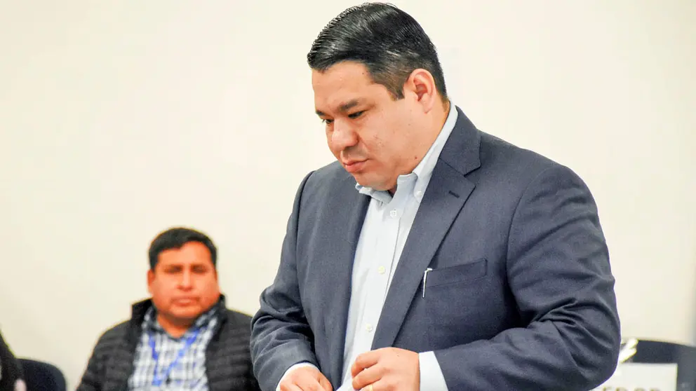Roger Mariaca, nuevo fiscal general del Estado./ APG