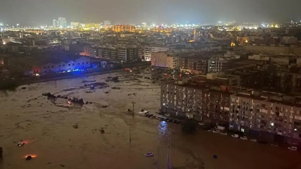 Lluvias torrenciales en Espa&ntilde;a./ RRSS