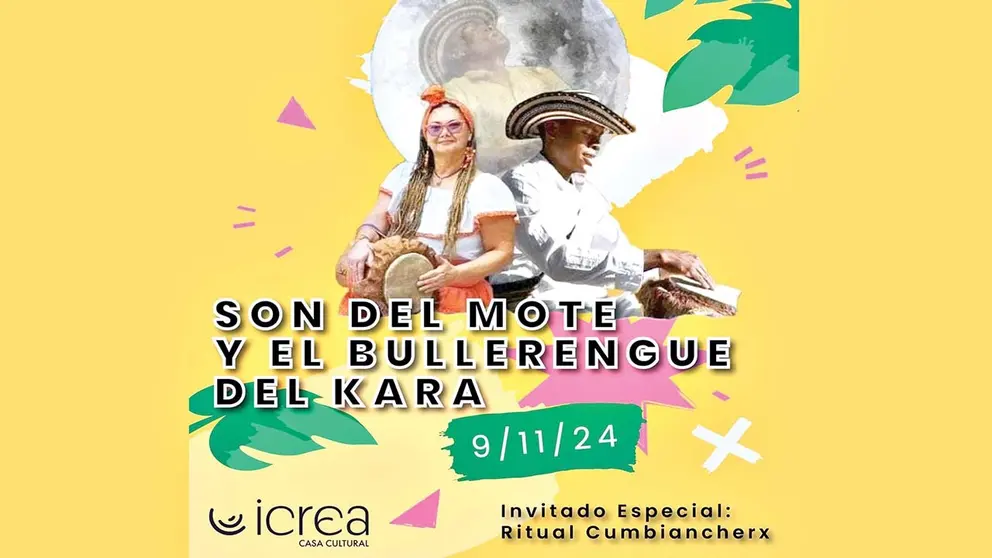 Arte promocional del evento &lsquo;&iexcl;Viva la cumbia, viva el amor!&rsquo;./ RRSS, ICREA CASA CULTURAL