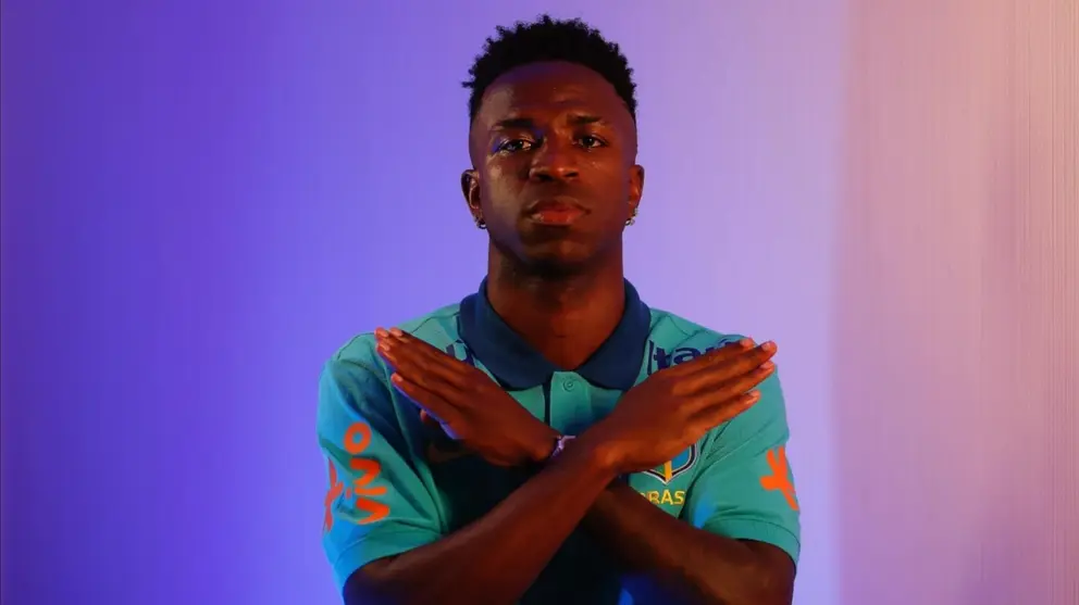 Vinicius Jr. jugador de Brasil que fue varias veces victima de racismo. RRSS.