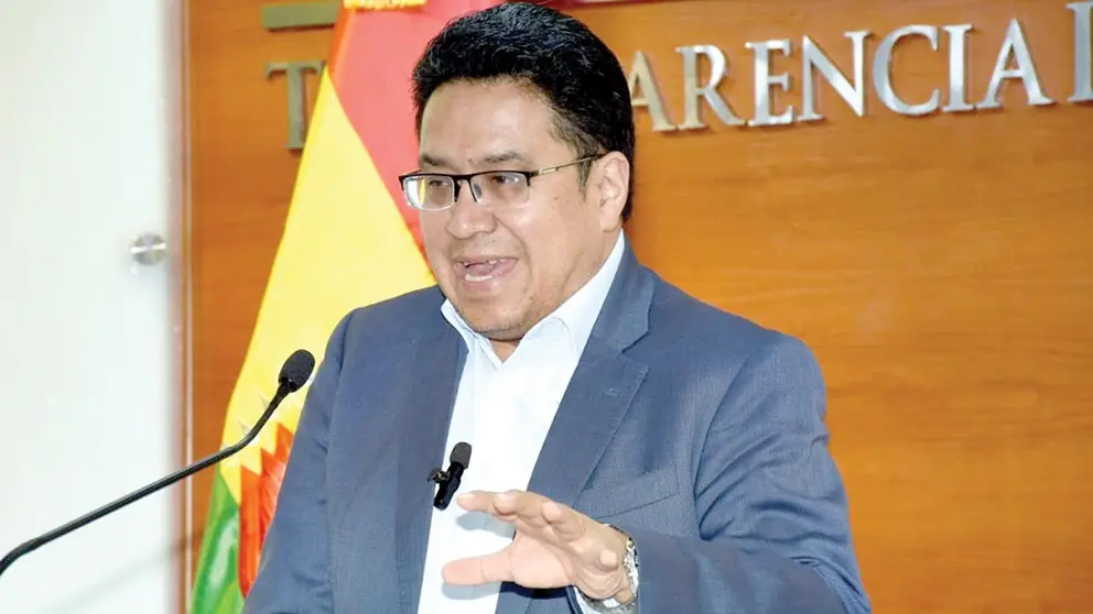 El ministro de Justicia, C&eacute;sar Siles./ APG