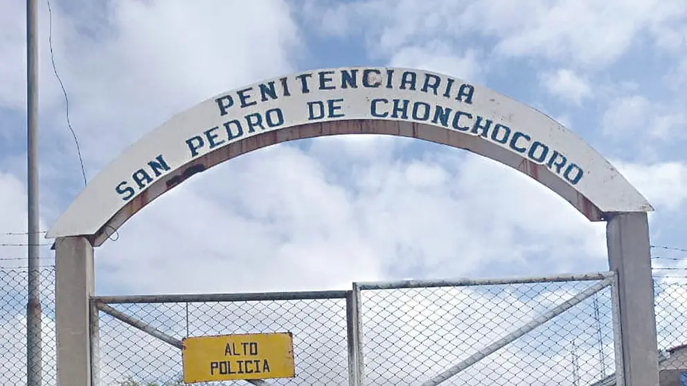Frontis del penal de Chonchocoro en La Paz./ ERBOL