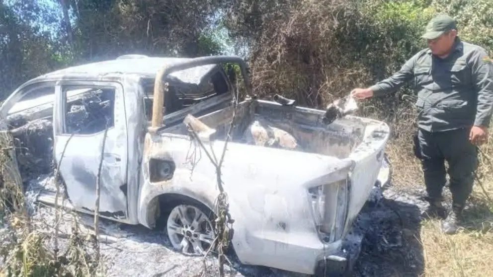 Tres cuerpo fueron calcinados en una comunidad de Santa Cruz. RRSS.