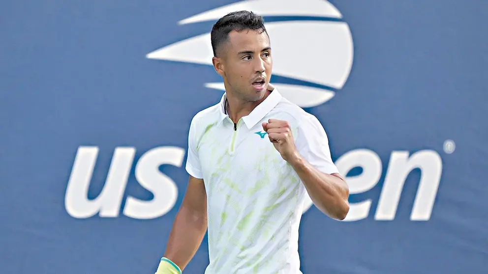 Hugo Dellien, el tenista boliviano mejor ubicado en el ranking ATP. / HUGO DELLIEN