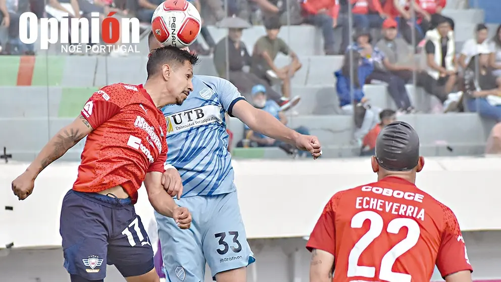 Una jugada de un partido que Wilstermann disput&oacute; en la temporada 2024./ NO&Eacute; PORTUGAL
