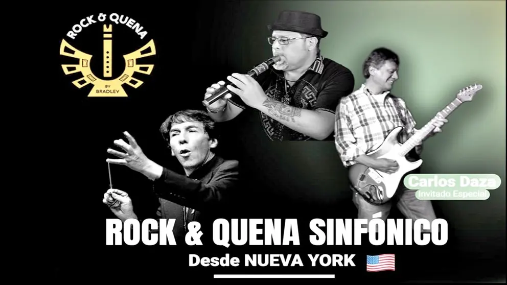 P&oacute;ster promocional del concierto &lsquo;Rock & Quena Sinf&oacute;nico&rsquo;./ CORTES&Iacute;A