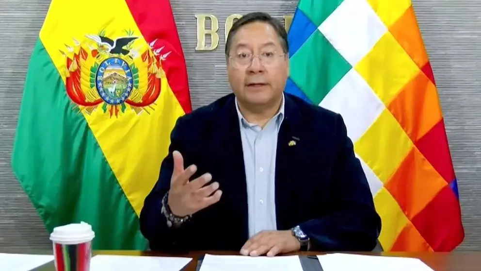 El presidente del Estado Plurinacional de Bolivia, Luis Arce, participó de la Cumbre Extraordinaria y Especial de los Pueblos y Gobiernos de los países del ALBA-TCP./ ABI
