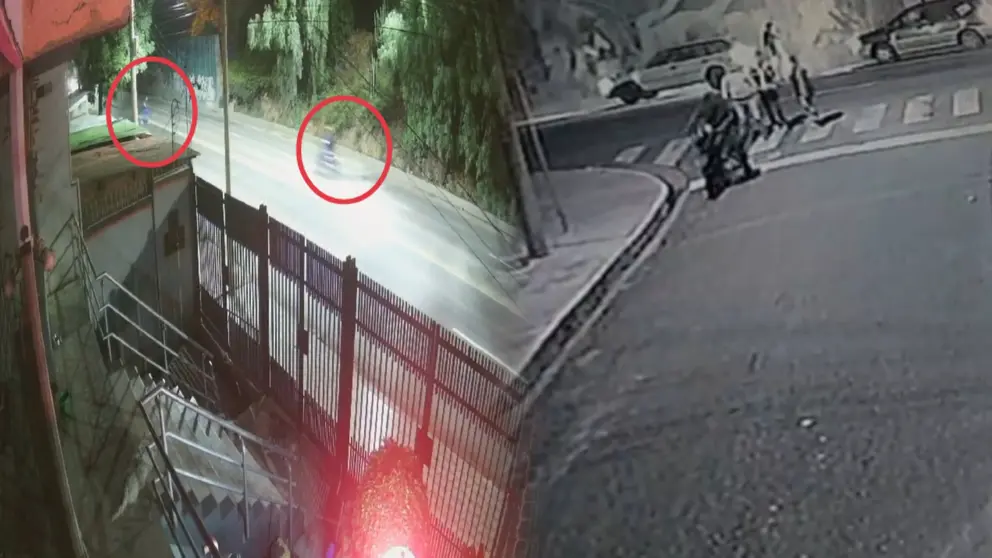 Accidente en la avenida Rub&eacute;n Dar&iacute;o, entre Honorato Salazar y Hans Gretter, en Cochabamba. CORTES&Iacute;A