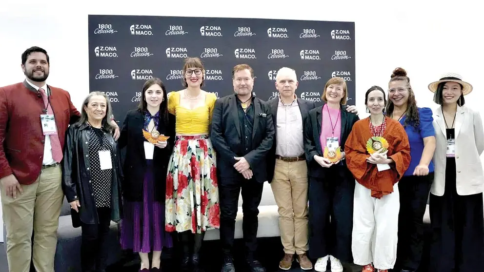 Acto de entrega de los premios de la Fundaci&oacute;n Pati&ntilde;o en Zona Maco./ RRSS, FUNDACI&Oacute;N PATI&Ntilde;O