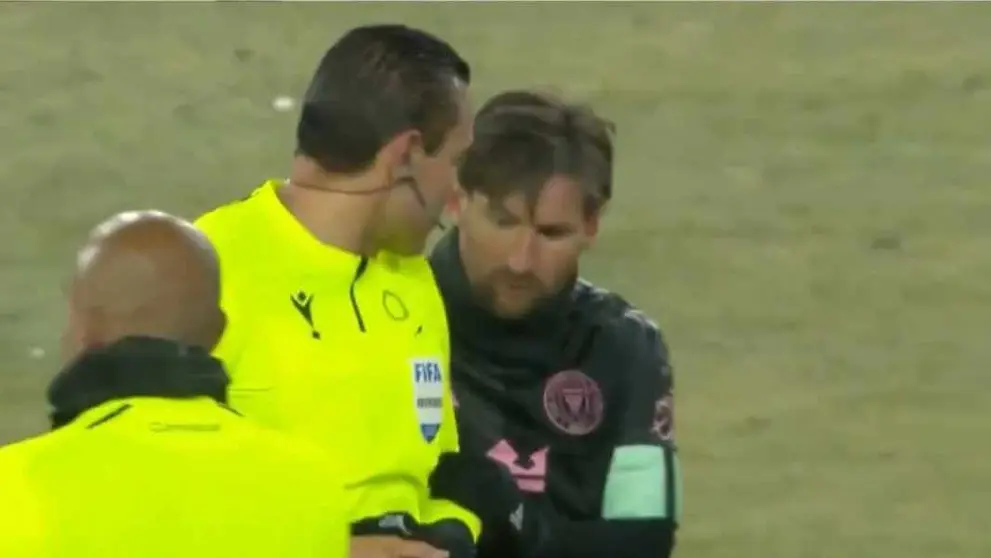 &Aacute;rbitro pidi&oacute; el aut&oacute;grafo de Messi tras triunfo de Inter Miami. DEPORTIVUS.