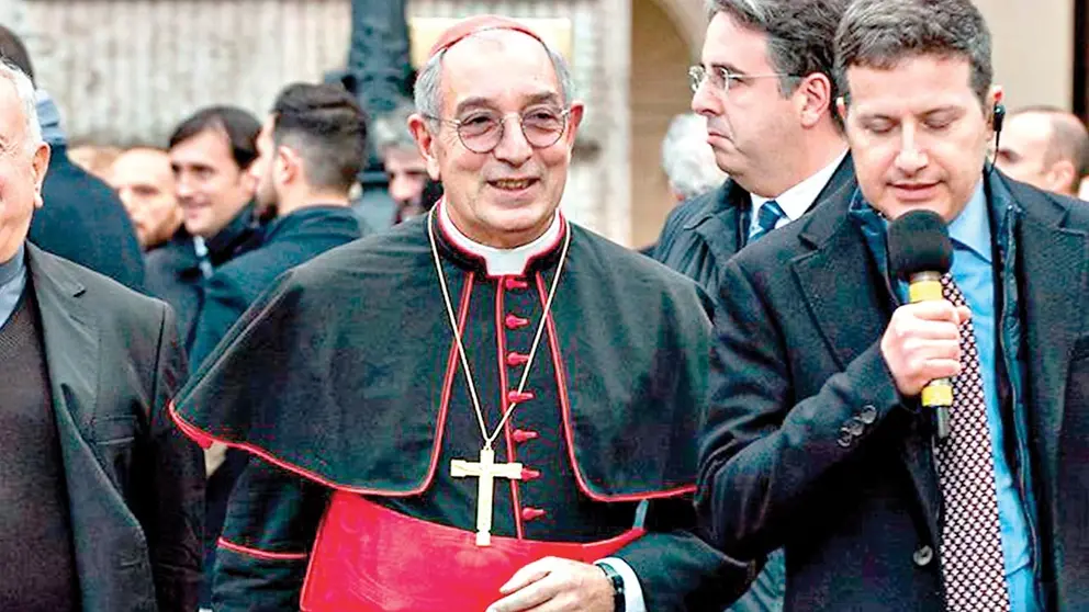El Cardenal Angelo De Donatis. /  EUROPA PRES